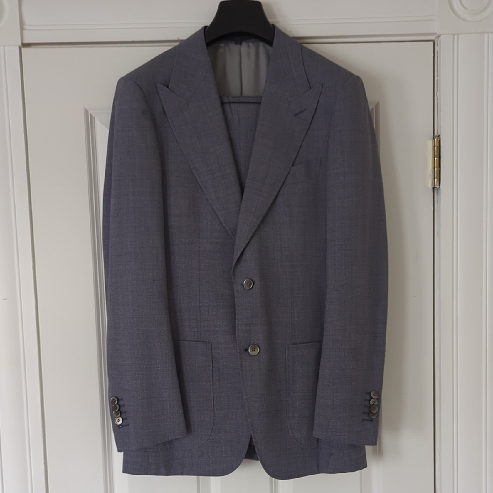 Suitsupply Gray Two-Button Suit